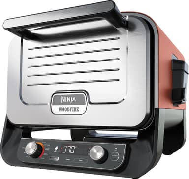 Ninja Woodfire pizzugn OO101EU (terrakotta & rostfritt stål)
