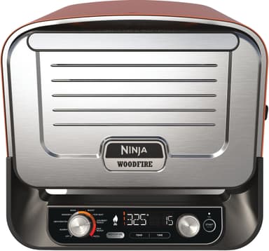 Ninja Woodfire pizzugn OO101EU (terrakotta & rostfritt stål)
