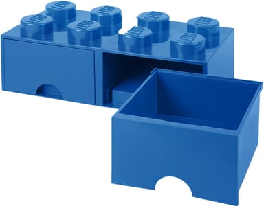 Play LEGO förvaringslåda (8 knoppar, ljusblå)