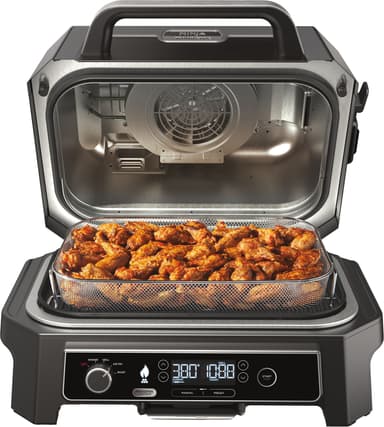 Ninja Woodfire Pro XL elgrill OG850EU (grå & svart)