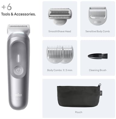 Braun Series 7 body groomer BG7550 (grå)