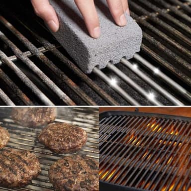 Grill Skursten BBQ Tegelrengöring Rengöringsblock Pimpsten