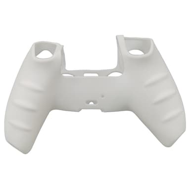 För Sony PlayStation 5 PS5 Silikonfodral Anti-Slip Skydd - Vit