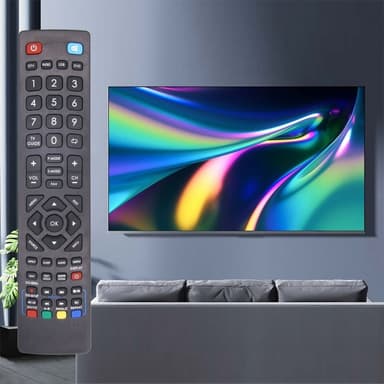 TV fjärrkontroll Ersättning för Blaupunkt Alba Bush Technika TV