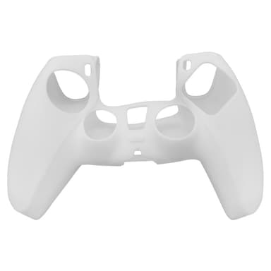 För Sony PlayStation 5 PS5 Silikonfodral Anti-Slip Skydd - Vit