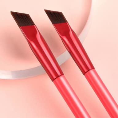 Vinklad ögonbrynsborste Eyeliner Makeup Brush Smink Borste