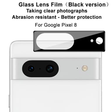 IMAK För Google Pixel 8 kamera linsskydd härdat glas linsfilm