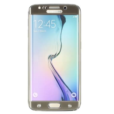 Samsung Galaxy S6 Edge Härdat glas Electroplating - Guld