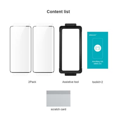 NILLKIN till Xiaomi 13 Pro PMMA  2-pack Heltäckande Curved