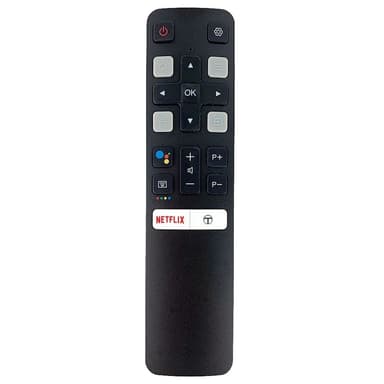 Röstfunktion TV fjärrkontroll Ersättning för RC802V TCL TV FUR6