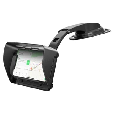 Bil Mobilhållare 360° vridbar Vindruta Handsfree telefonfäste