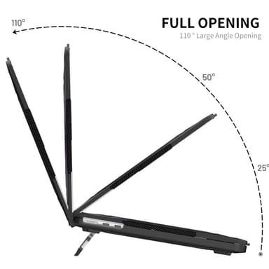 Skal Fodral Enkay Hat Prince For MacBook Air 13 Tum A2681 (2022)