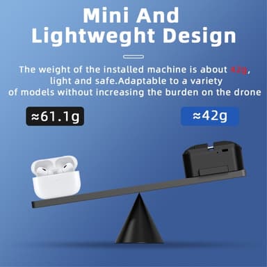 Drone Drönare Kasta Flytta Lämna Airdrop-system fjärrkontroll