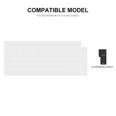 Skal Fodral Enkay Hat Prince For MacBook Air 13 Tum A2681 (2022)
