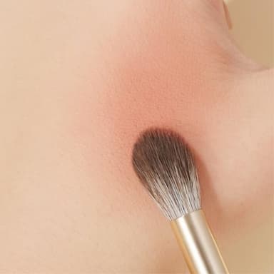 8 st Ögonskugga borste set Mjukfiber ögon makeup borstar + påse
