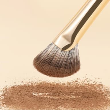8 st Ögonskugga borste set Mjukfiber ögon makeup borstar + påse