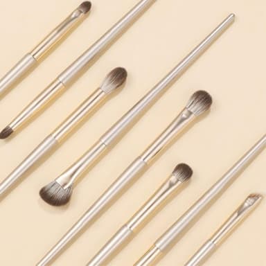 8 st Ögonskugga borste set Mjukfiber ögon makeup borstar + påse