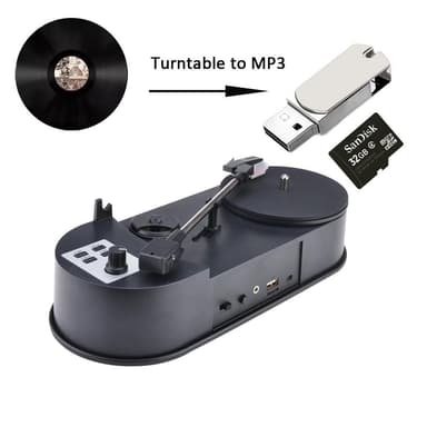 EzCAP Vinyl till MP3 omvandlare