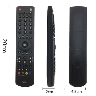 TV fjärrkontroll Ersättning för RC1910 TOSHIBA TV