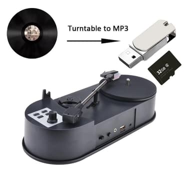 EzCAP Vinyl till MP3 omvandlare