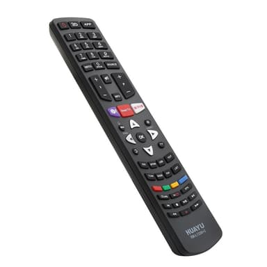 HUAYU TV fjärrkontroll Ersättning för RM-L1330+2 TCL LCD