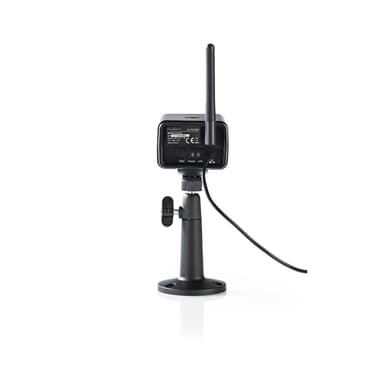 Nedis Digital trådlös kamera | 2.4 GHz | VGA | Inomhus och utomhus | Nattsikt: 5.00 m | Betraktningsvinkel: 73 ° | Svart | IP54