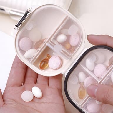 7 dagars veckovis Piller Tabletter Daglig Medicin Förseglad
