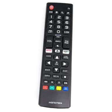 TV fjärrkontroll Ersättning för LG AKB75375604 65UK6090PUA 49UK6300PUE
