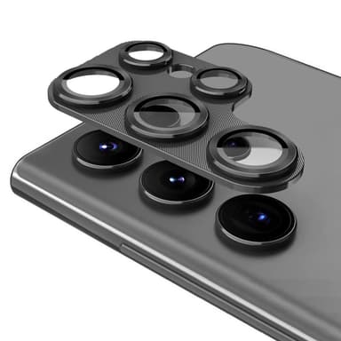 ENKAY Kamera Lins Skydd till Samsung Galaxy S24 Ultra Aluminiumlegering + Härdat Glas