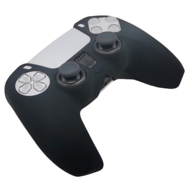 För Sony PlayStation 5 PS5 Silikonfodral Anti-Slip Skydd - Svart