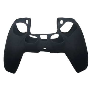 För Sony PlayStation 5 PS5 Silikonfodral Anti-Slip Skydd - Svart