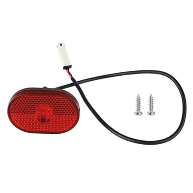 För Scooter Xiaomi 4 4 Pro Bakljus varningslampa LED-ljus bak
