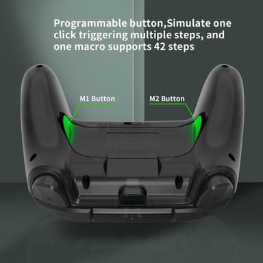 Trådlös spelkontroll kompatibel med Nintendo Switch/Lite/OLED/PC/Steam Deck