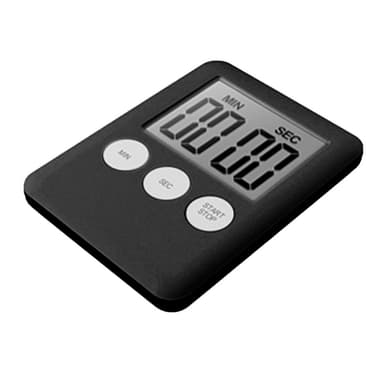 Tunn kökstimer Timer Stor Skärm Digital magnetisk nedräkning