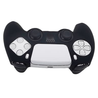 För Sony PlayStation 5 PS5 Silikonfodral Anti-Slip Skydd - Svart