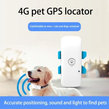 4G Petposition GPS Tracker IP67 vattentät Hund Katt Lokaliserare