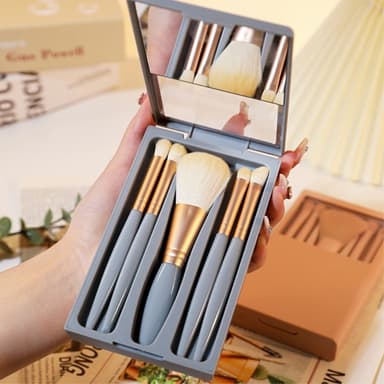 5 st Concealer Blending Brush Kit fiber makeup Ögonskugga smink