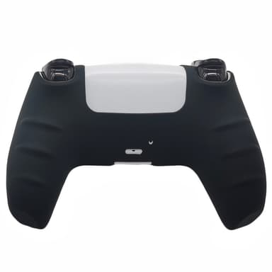 För Sony PlayStation 5 PS5 Silikonfodral Anti-Slip Skydd - Svart