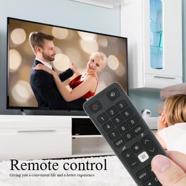 CT-8069 TV fjärrkontroll Ersättning för Toshiba Smart TV