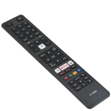 CT-8069 TV fjärrkontroll Ersättning för Toshiba Smart TV