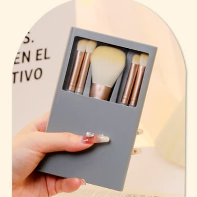 5 st Concealer Blending Brush Kit fiber makeup Ögonskugga smink