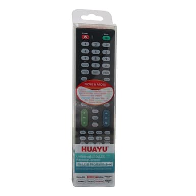 HUAYU RM-L1388 Pro TV fjärrkontroll Ersättning för LCD LED