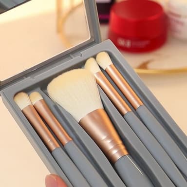 5 st Concealer Blending Brush Kit fiber makeup Ögonskugga smink