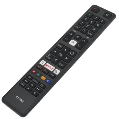 CT-8069 TV fjärrkontroll Ersättning för Toshiba Smart TV
