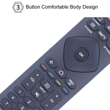 TV fjärrkontroll Ersättning för NH800UP / RF402A-V14 Philips TV