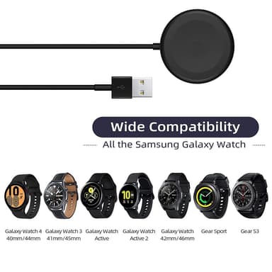 Laddare till Samsung Galaxy Watch6 Classic 43 47mm Watch4 Classic 42 46mm