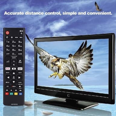 TV fjärrkontroll Ersättning för AKB75095308 LG TV