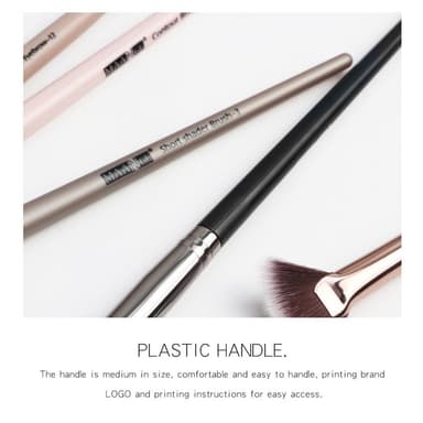 13st ögon makeup borsteset för ögonskugga eyeliner och blandning