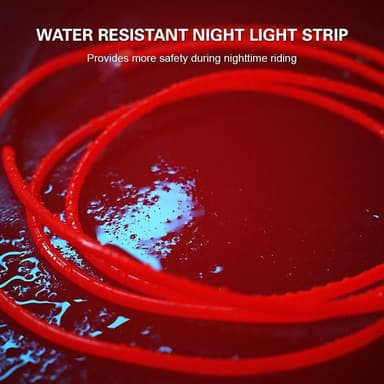 LED Strip för scooter bil motorcykel etc 3 ljuslägen - Lila