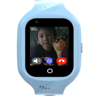 Celly Kidswatch 4G Smartwatch för barn Blå + Rosa rem